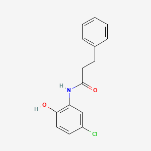 N-(5-chloro-2-hydroxyphenyl)-3-phenylpropanamide