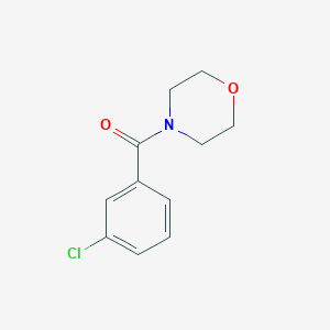 molecular formula C11H12ClNO2 B2784969 4-(3-Chlorobenzoyl)morpholine CAS No. 26162-86-7