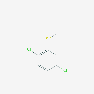 molecular formula C8H8Cl2S B2784983 2,5-Dichlorophenyl ethyl sulfide CAS No. 16155-31-0