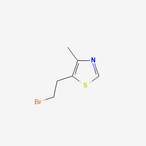 5-(2-Bromoethyl)-4-methyl-1,3-thiazole