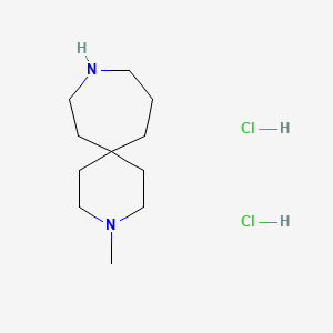 3-Methyl-3,9-diazaspiro[5.6]dodecane dihydrochloride