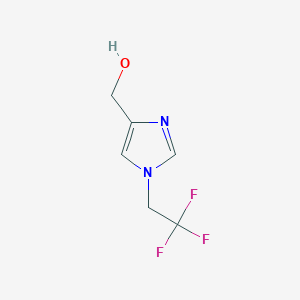 [1-(2,2,2-trifluoroethyl)-1H-imidazol-4-yl]methanol