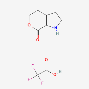 Hexahydropyrano[3,4-b]pyrrol-7(2H)-one 2,2,2-trifluoroacetate