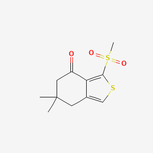 6,6-Dimethyl-3-methylsulfonyl-5,7-dihydro-2-benzothiophen-4-one