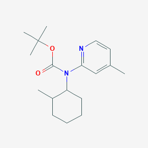 Tert-butyl N-(2-methylcyclohexyl)-N-(4-methylpyridin-2-yl)carbamate