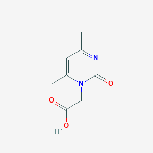 (4,6-dimethyl-2-oxopyrimidin-1(2H)-yl)acetic acid