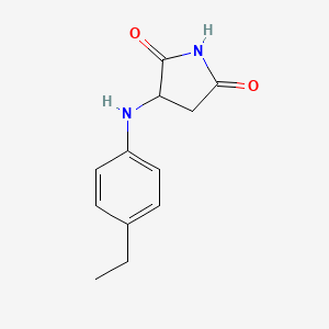 3-(4-Ethylanilino)pyrrolidine-2,5-dione