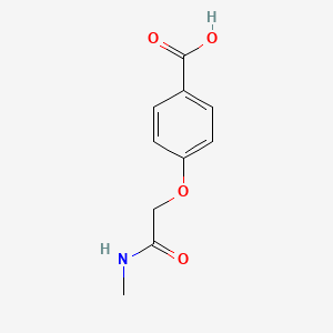 4-[(Methylcarbamoyl)methoxy]benzoic acid