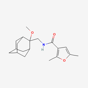 molecular formula C19H27NO3 B2785587 N-[(2-methoxyadamantan-2-yl)methyl]-2,5-dimethylfuran-3-carboxamide CAS No. 1797340-15-8