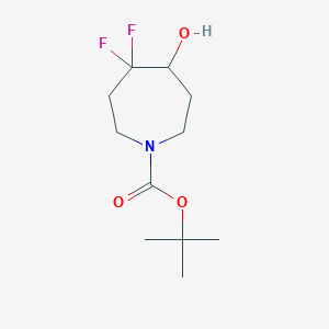 Tert-butyl 4,4-difluoro-5-hydroxyazepane-1-carboxylate