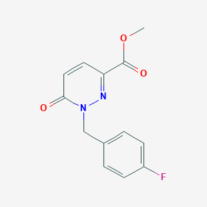 Methyl 1-(4-fluorobenzyl)-6-oxo-1,6-dihydropyridazine-3-carboxylate