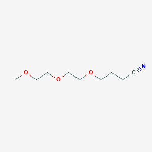 4-[2-(2-Methoxyethoxy)ethoxy]butanenitrile