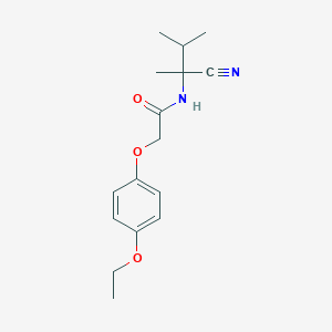 N-(1-cyano-1,2-dimethylpropyl)-2-(4-ethoxyphenoxy)acetamide