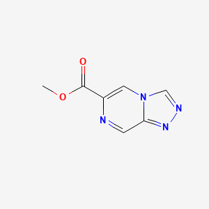 Methyl [1,2,4]triazolo[4,3-a]pyrazine-6-carboxylate
