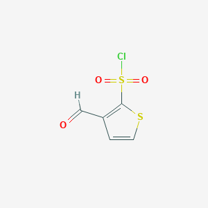 3-Formylthiophene-2-sulfonyl chloride