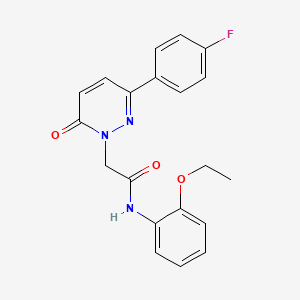 N-(2-ethoxyphenyl)-2-[3-(4-fluorophenyl)-6-oxopyridazin-1-yl]acetamide