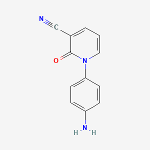 1-(4-Aminophenyl)-2-oxopyridine-3-carbonitrile