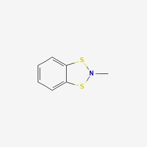 molecular formula C7H7NS2 B2785960 N-methyl-1,3,2-benzodithiazole CAS No. 198058-17-2