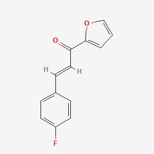 (E)-3-(4-fluorophenyl)-1-(furan-2-yl)prop-2-en-1-one