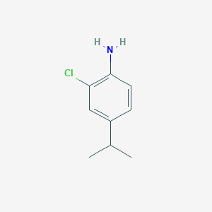 molecular formula C9H12ClN B2785980 2-chloro-4-isopropylaniline CAS No. 76842-16-5