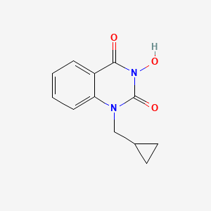 molecular formula C12H12N2O3 B2786016 FEN1 Inhibitor C2 CAS No. 1995893-58-7