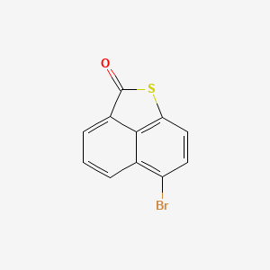 molecular formula C11H5BrOS B2786053 6-bromo-2H-naphtho[1,8-bc]thiophen-2-one CAS No. 20875-65-4