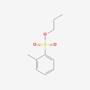 molecular formula C10H14O3S B2786340 propyl 2-methylbenzene-1-sulfonate CAS No. 2287344-01-6
