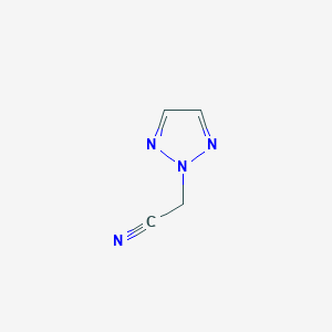 2-(2H-1,2,3-triazol-2-yl)acetonitrile