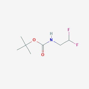 molecular formula C7H13F2NO2 B2786923 tert-Butyl (2,2-difluoroethyl)carbamate CAS No. 1204333-50-5