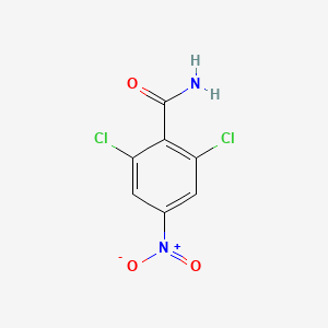 molecular formula C7H4Cl2N2O3 B2786953 2,6-Dichloro-4-nitrobenzamide CAS No. 2760-48-7