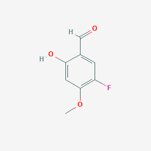 B2787378 5-Fluoro-2-hydroxy-4-methoxybenzaldehyde CAS No. 1311271-24-5