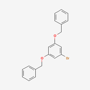 molecular formula C20H17BrO2 B2787447 1,3-Bis(benzyloxy)-5-bromobenzene CAS No. 128924-04-9