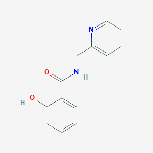 molecular formula C13H12N2O2 B2787451 2-hydroxy-N-(pyridin-2-ylmethyl)benzamide CAS No. 57786-42-2