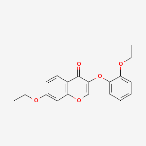 7-ethoxy-3-(2-ethoxyphenoxy)-4H-chromen-4-one