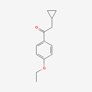 2-Cyclopropyl-1-(4-ethoxyphenyl)ethan-1-one