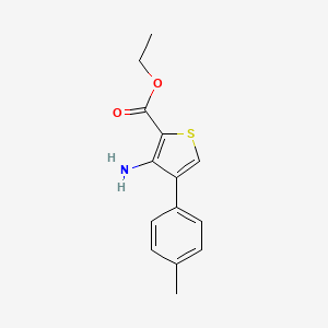 Ethyl 3-amino-4-(4-methylphenyl)thiophene-2-carboxylate