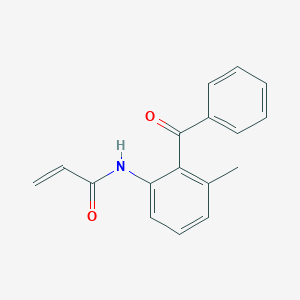 N-(2-Benzoyl-3-methylphenyl)prop-2-enamide