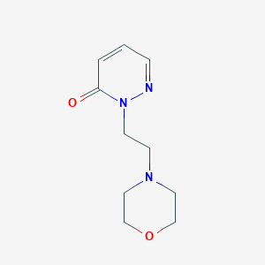 2-[2-(Morpholin-4-yl)ethyl]-2,3-dihydropyridazin-3-one