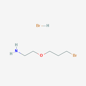 2-(3-Bromopropoxy)ethanamine;hydrobromide