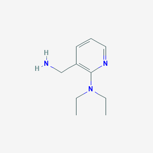3-(aminomethyl)-N,N-diethylpyridin-2-amine