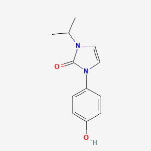 1-(4-Hydroxyphenyl)-3-propan-2-ylimidazol-2-one