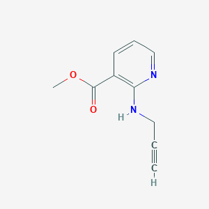 molecular formula C10H10N2O2 B2787745 Methyl 2-(prop-2-ynylamino)pyridine-3-carboxylate CAS No. 1250900-17-4