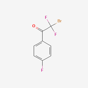2-Bromo-2,2-difluoro-1-(4-fluorophenyl)ethanone