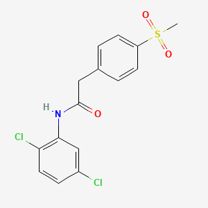 N-(2,5-dichlorophenyl)-2-(4-(methylsulfonyl)phenyl)acetamide