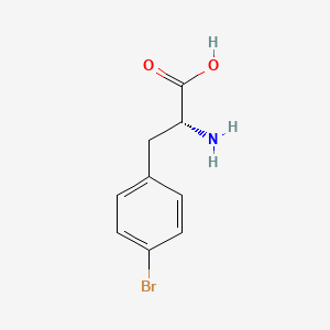 molecular formula C9H10BrNO2 B2787952 4-Bromo-D-phenylalanine CAS No. 220497-81-4; 24250-84-8; 62561-74-4