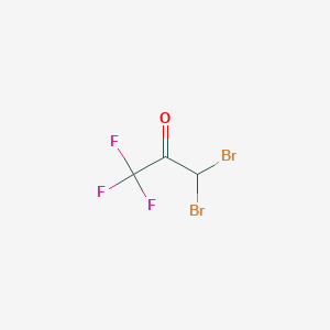 molecular formula C3HBr2F3O B027883 1,1-Dibromo-3,3,3-trifluoroacetone CAS No. 431-67-4