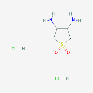 Tetrahydrothiophene-3,4-diamine 1,1-dioxide dihydrochloride