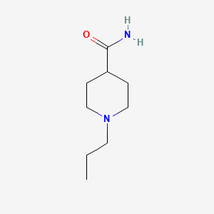 molecular formula C9H18N2O B2788428 1-Propylpiperidine-4-carboxamide CAS No. 292080-51-4