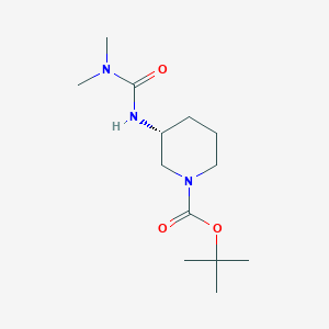 (R)-tert-Butyl 3-(3,3-dimethylureido)piperidine-1-carboxylate