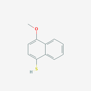 molecular formula C11H10OS B2788562 4-Methoxynaphthalene-1-thiol CAS No. 91344-45-5